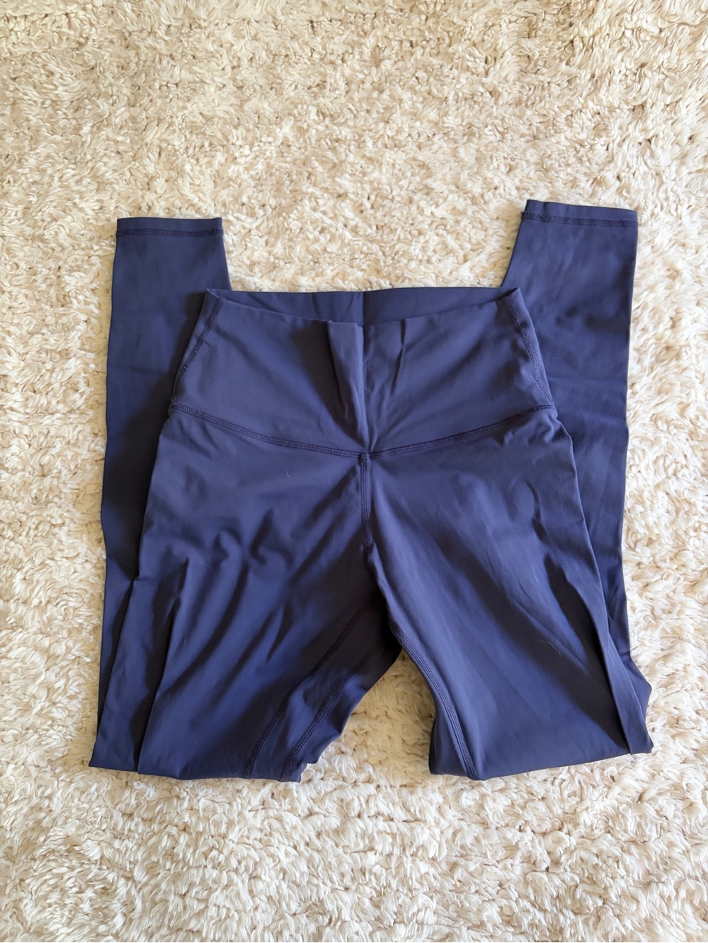 Colorful koala: Muted purple High-Waist Active Leggings